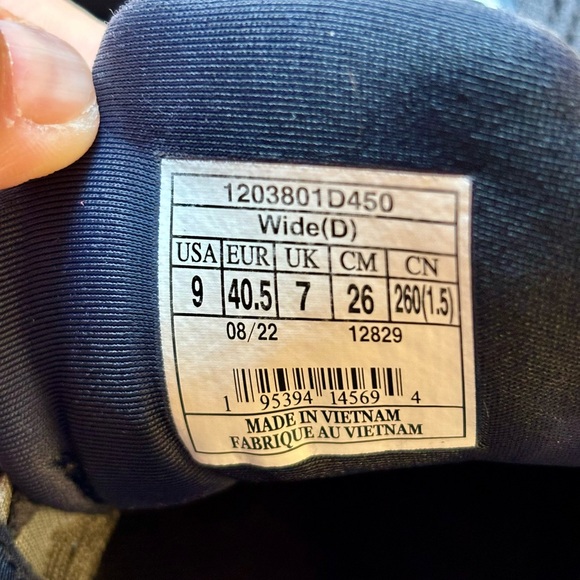 Ladies Brooks Ghost Sneakers Shoes Size 9 W blue immaculate - Picture 4 of 14